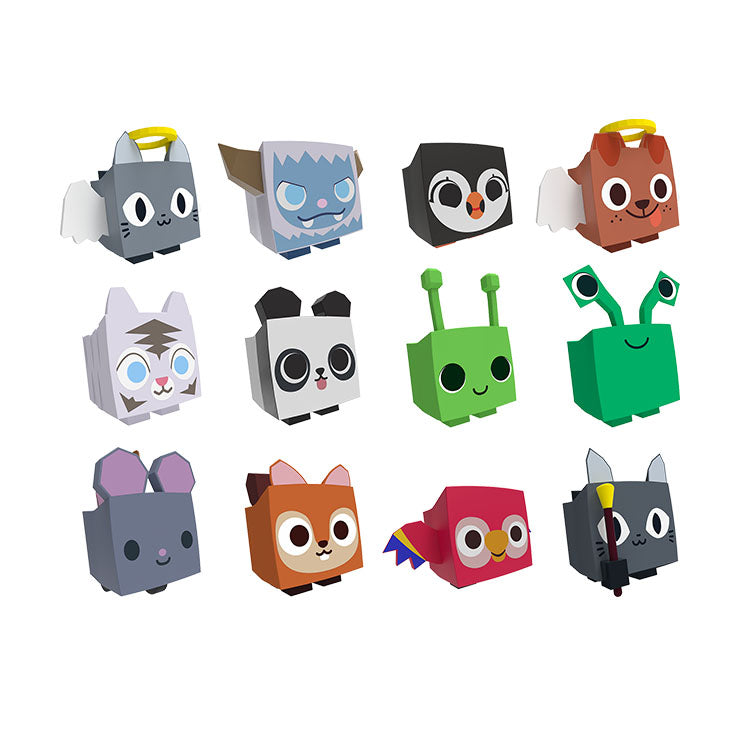 PS1813 - Pet Simulator Series 2 Mystery Pets 4PK Egg 4PK Asst. - Click Distribution (UK) Ltd
